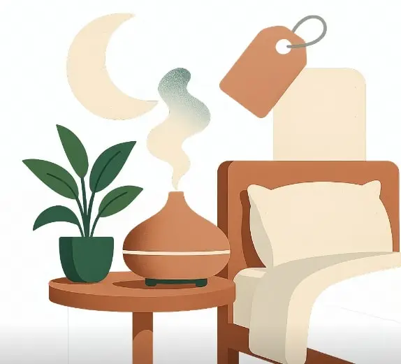 dyfuzor zapachowy w jasnym pokoju – relaks i wellness w domu